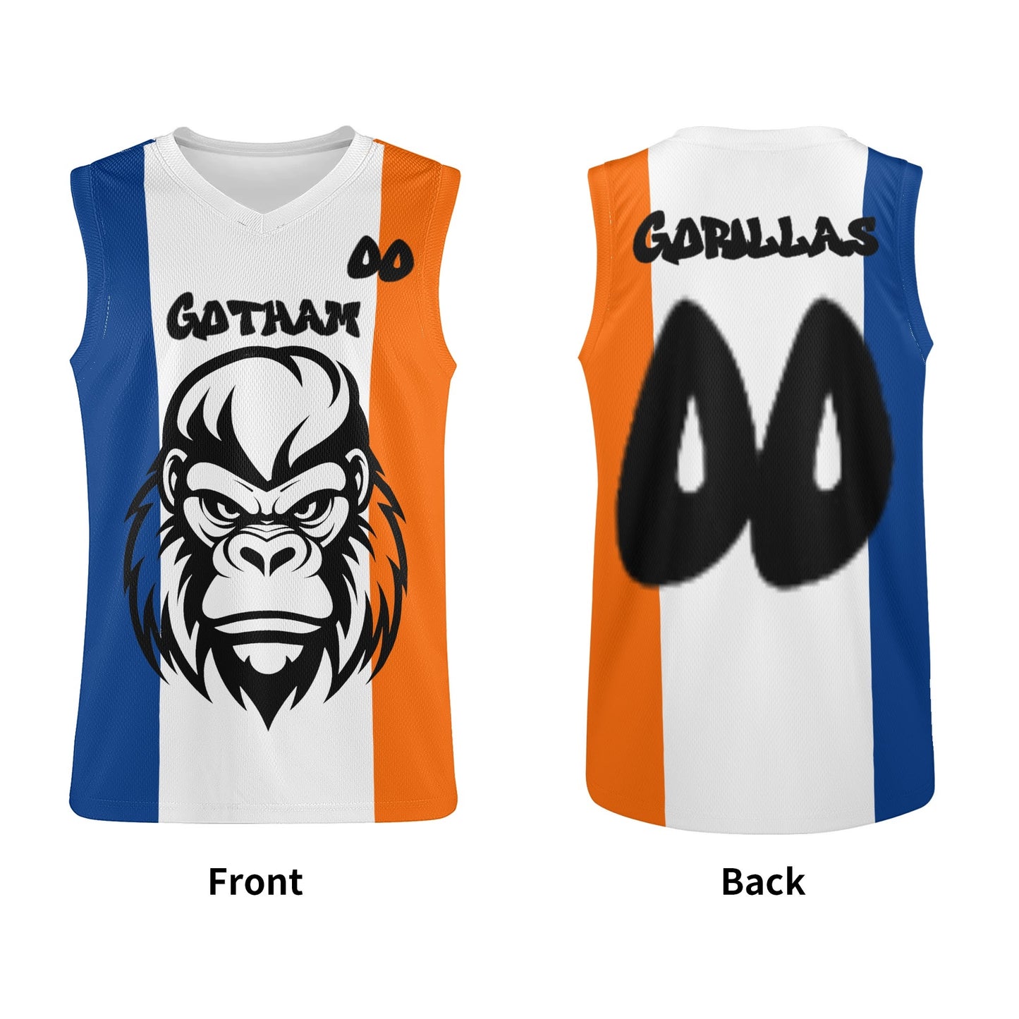 Gotham Gorillas Basketball Jersey