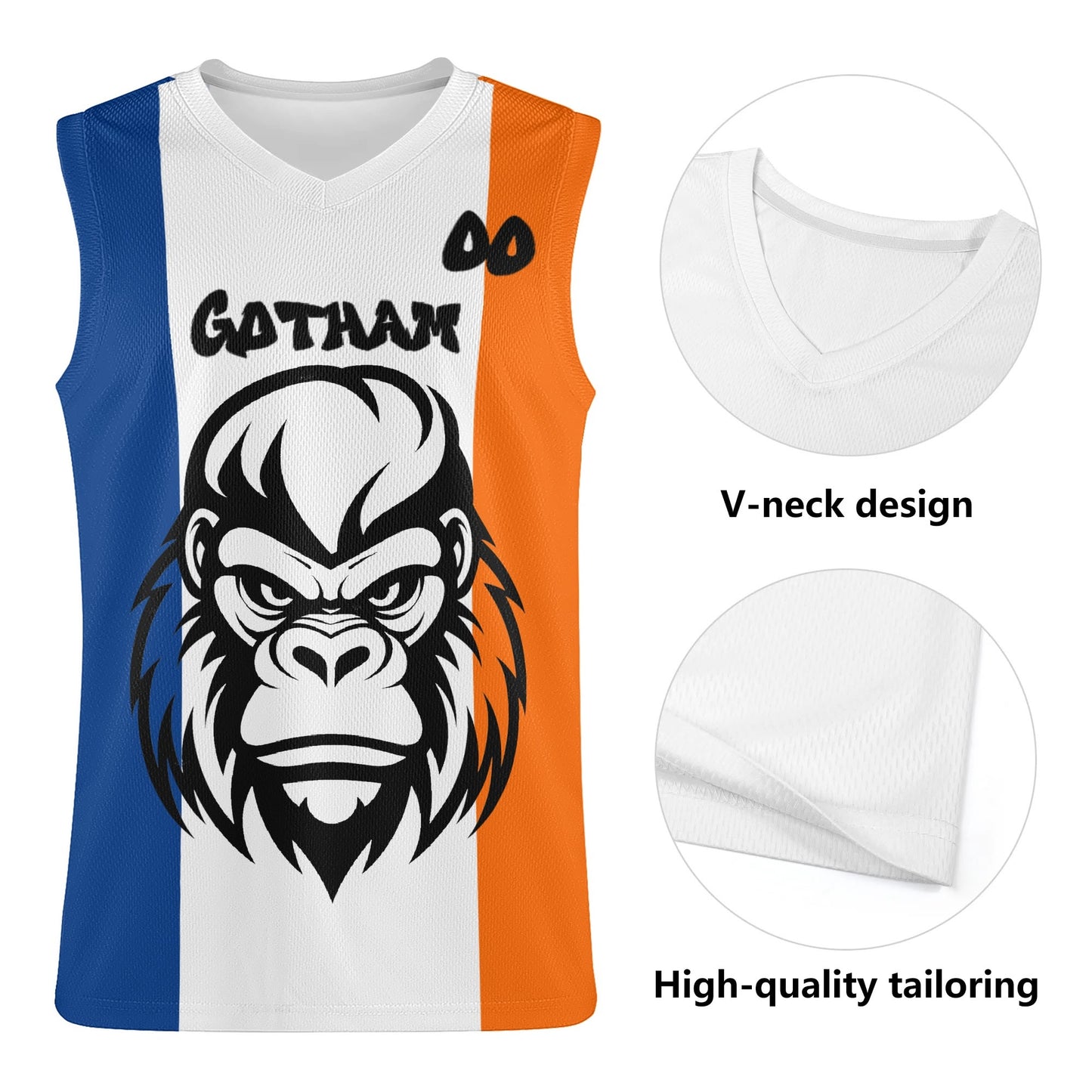 Gotham Gorillas Basketball Jersey