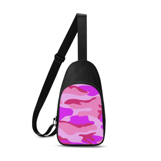 Pink Camo Chest Bag
